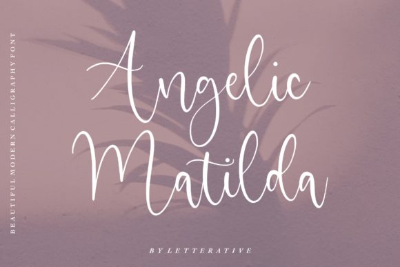 Angelic Matilda Font for Creative Marketing