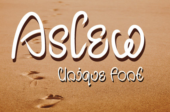 Aslew: A Handwritten Font for Creative Web Design