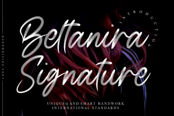 Beltanira Signature: A Script Font That Balances Elegance and Usability