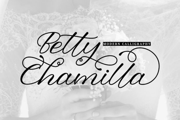 Betty Chamilla: A Script Font for Web Design