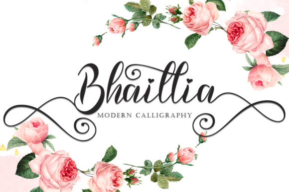 Bhaillia: Elegant Script Font