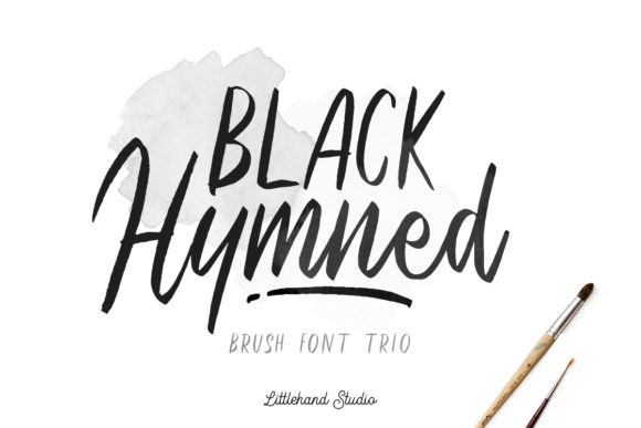 Black Hymned: A Stylish Handwritten Font