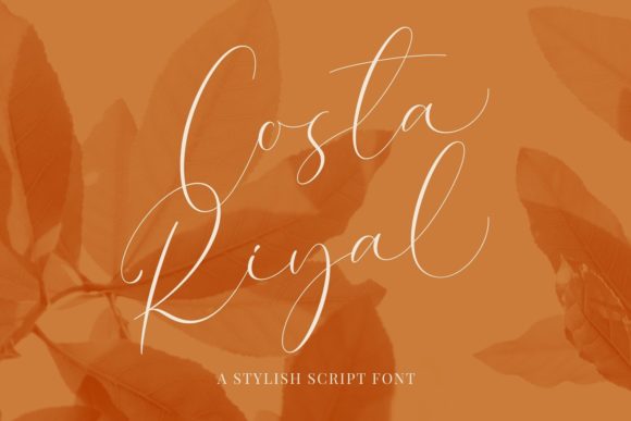 Costa Riyal: A Handwritten Font for Web Design
