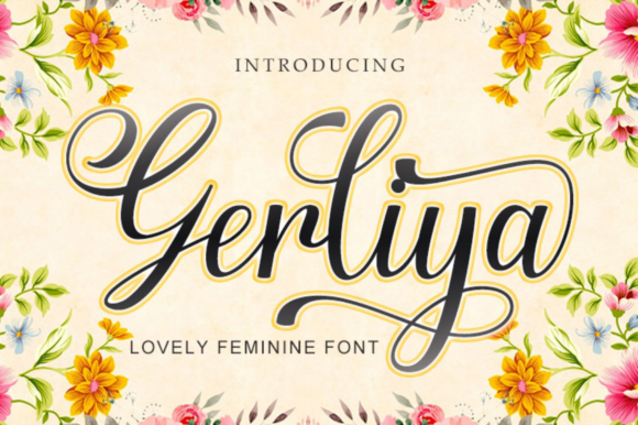 Gerliya: A Beautiful Script Font for Business