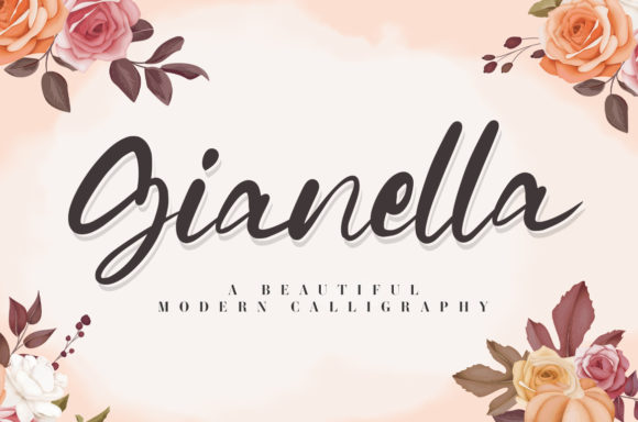 Gianella Font: Elegant Script for Crafters