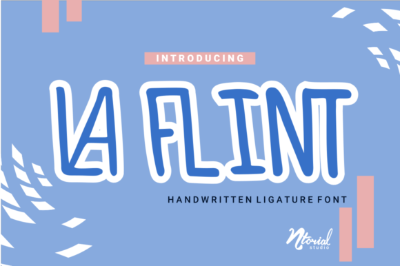 La Flint: A Playful Handwritten Font