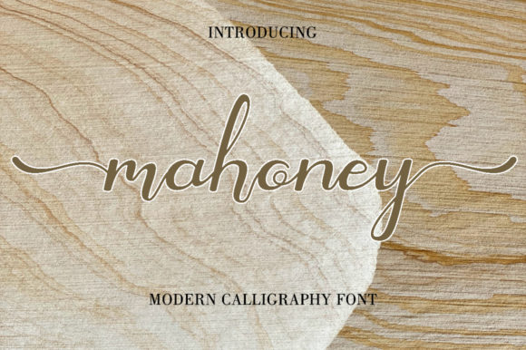 Mahoney Font: A Sweet Script for Makers