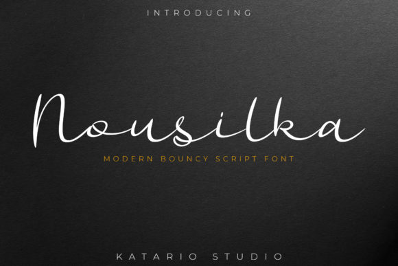 Modern Script Font for Web Design