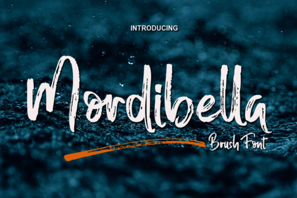 Mordibella: A Modern Brush Font