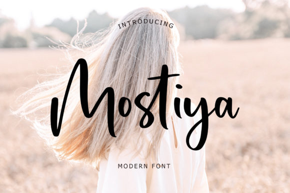 Mostiya: A Stylish Font for Creative Campaigns