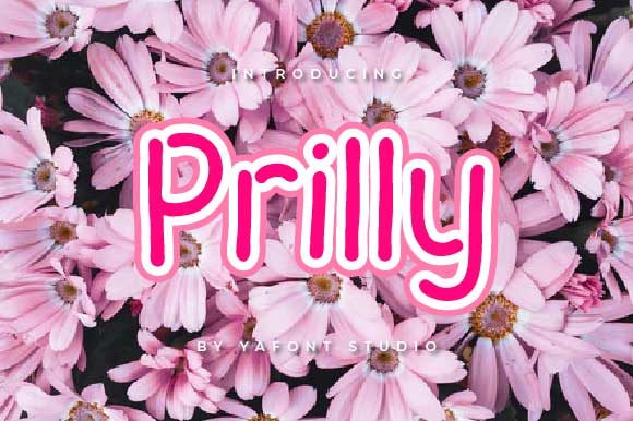Prilly: A Sweet Font for Business Branding