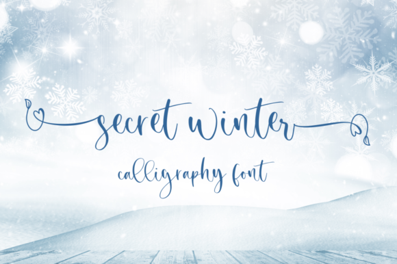 Secret Winter Font for Elegant Design