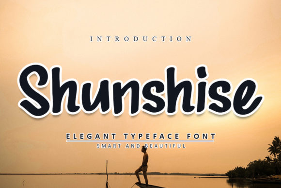 Shunshise: A Stylish Handwritten Font