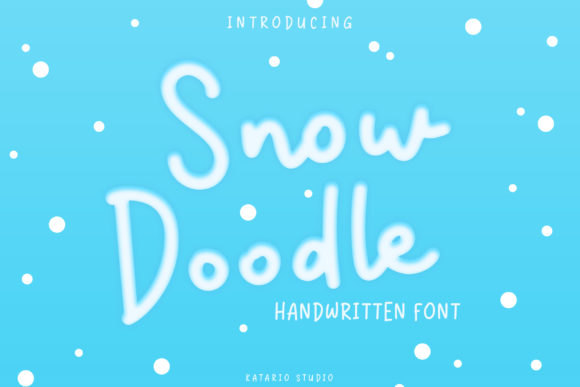Snow Doodle Font for Web Design