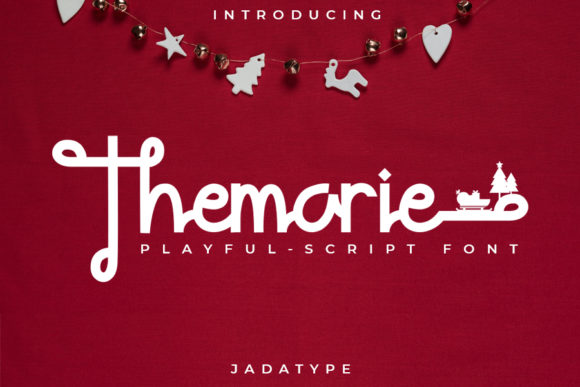 Themarie: A Handwritten Font for Web Design