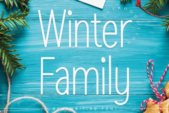 Winter Family Font for Business