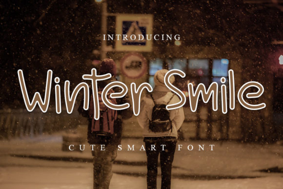 Winter Smile Font: A Handwritten Touch for Your Creations