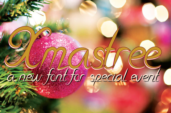 Xmastree: A Stylish Handwritten Font